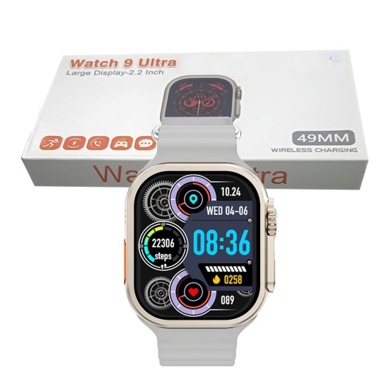 Smartwatch KD600 Ultra Series 9 2.2" (Call Version) White Smartwatch KD600 Ultra Series 9 2.2" (Call Version) White